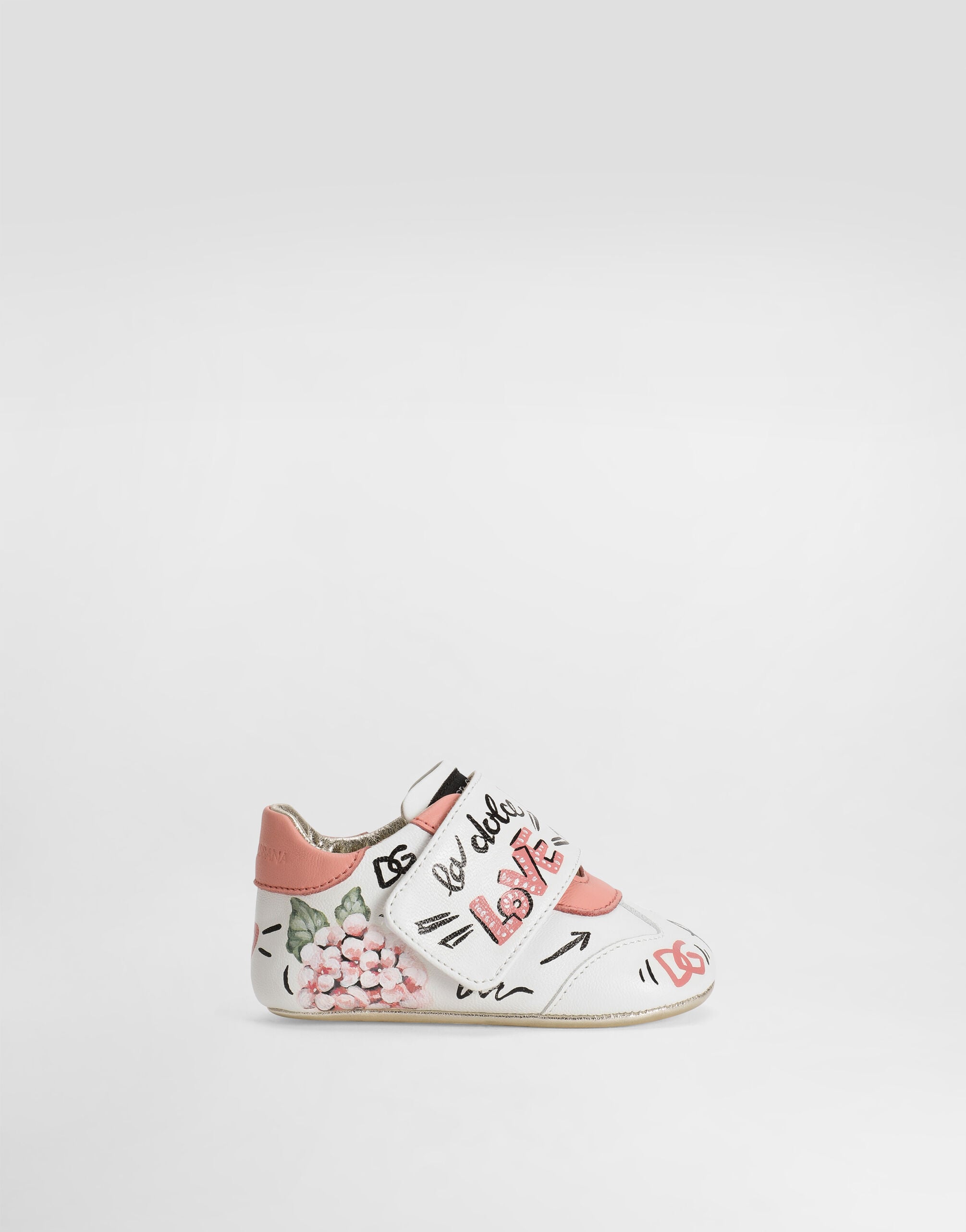Lambskin sneakers in Multicolor for Girls | Dolce&Gabbana®