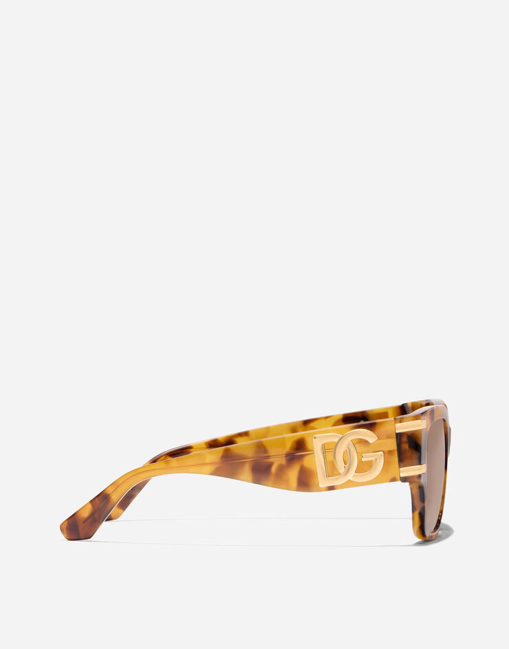Dolce & Gabbana DG Griffe Sunglasses Dolce & Gabbana DG Griffe Sunglasses Yellow havana VG4563VP663
