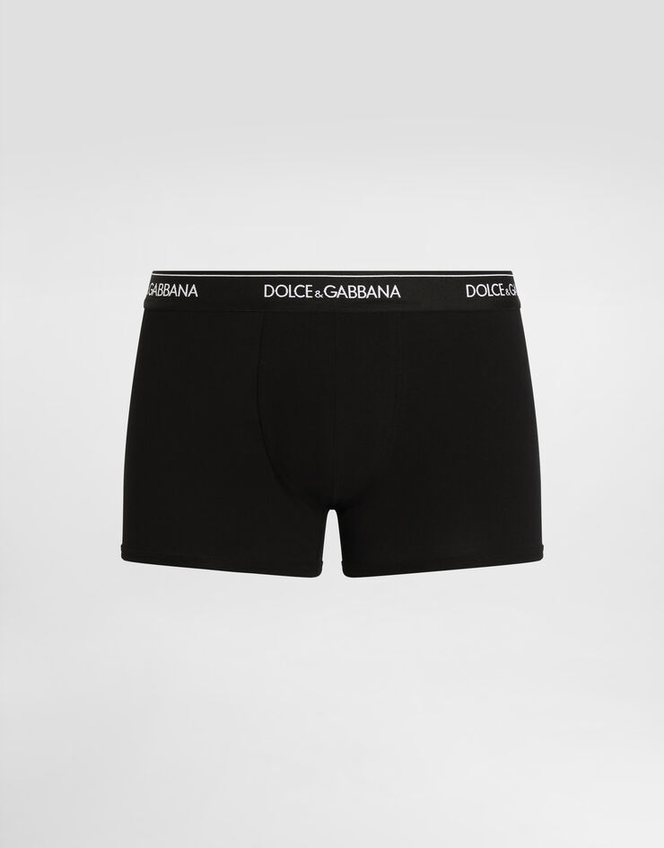 Dolce & Gabbana 弹力平纹针织中腰平角内裤（3件入） 多色 M9D82JONN95