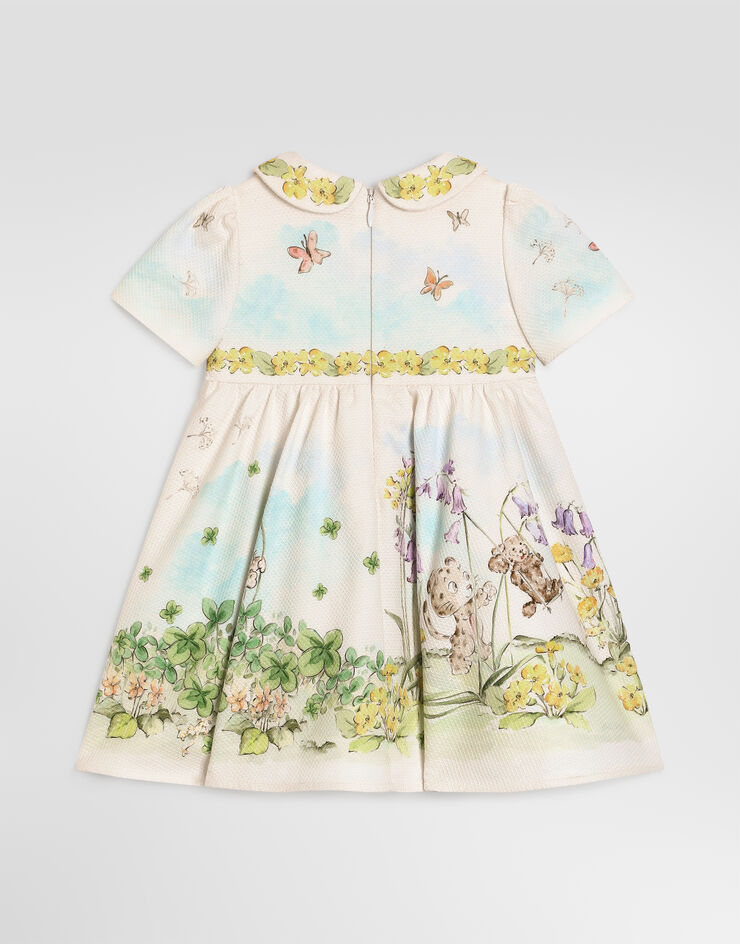 Dolce & Gabbana Piqu� dress with bloomers Dolce & Gabbana Piqu� dress with bloomers L24DU9G7P9D