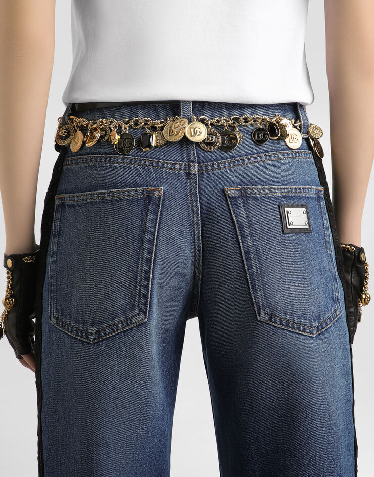 Dolce & Gabbana 5-pocket denim trousers Multicolor FTDC1DG8NC7