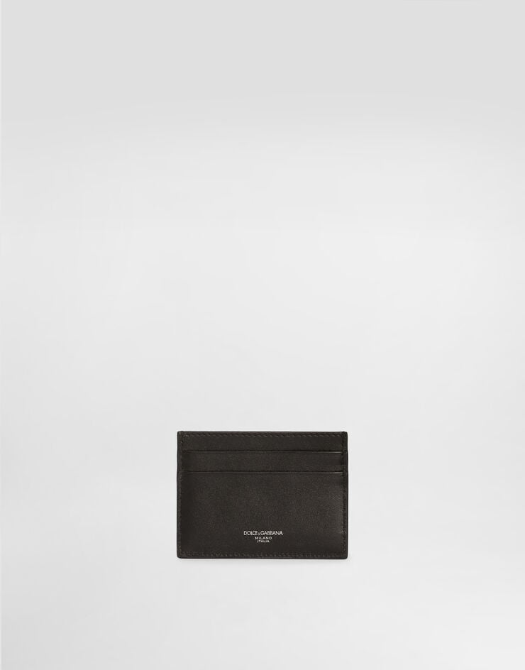 Dolce & Gabbana Woven plongé calfskin card holder Multicolor BP0330AN419