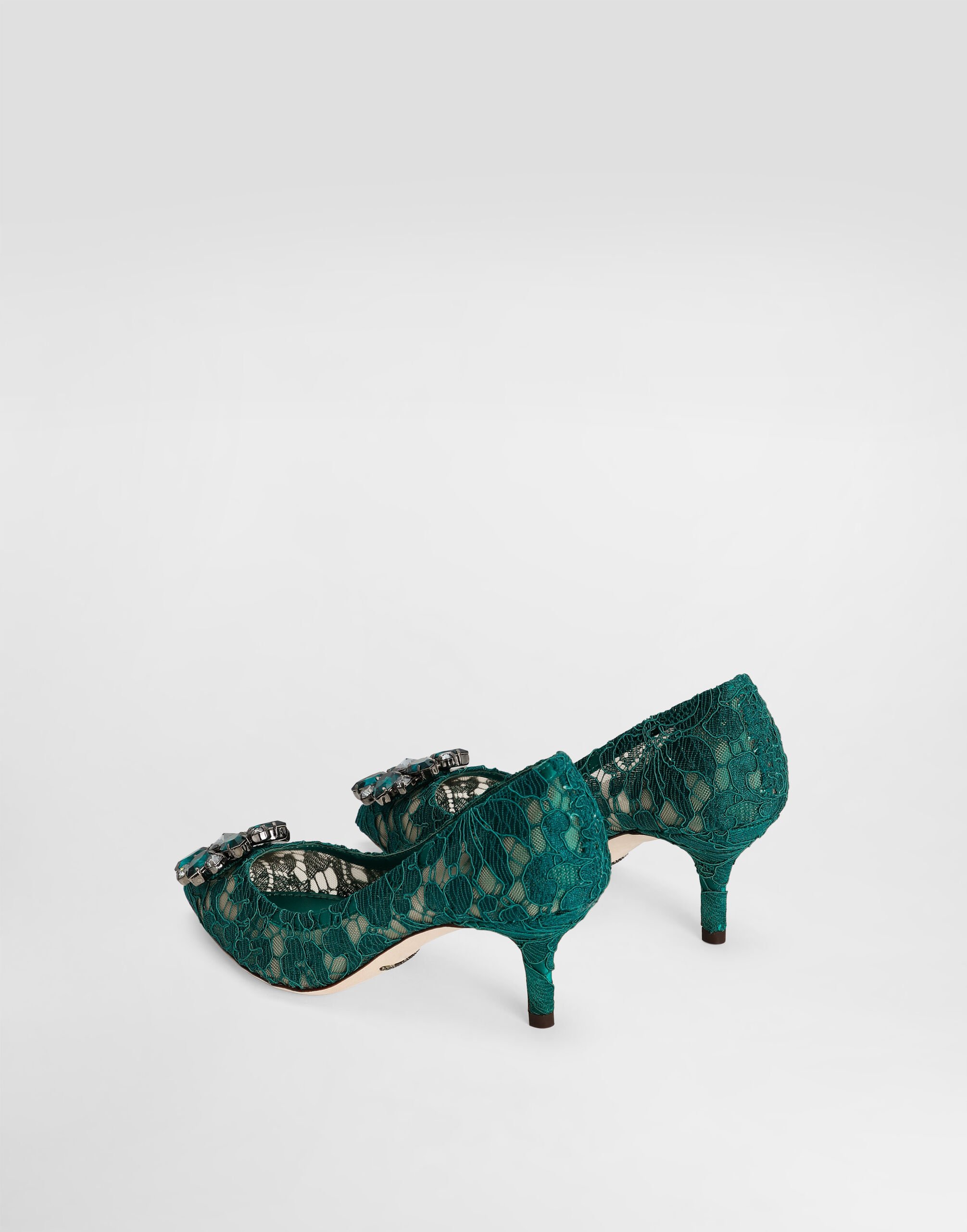 rスタイル　DOLCE&GABBANA パンプス Pump In Taormina Lace With Crystals - Women | Dolce&Gabbana