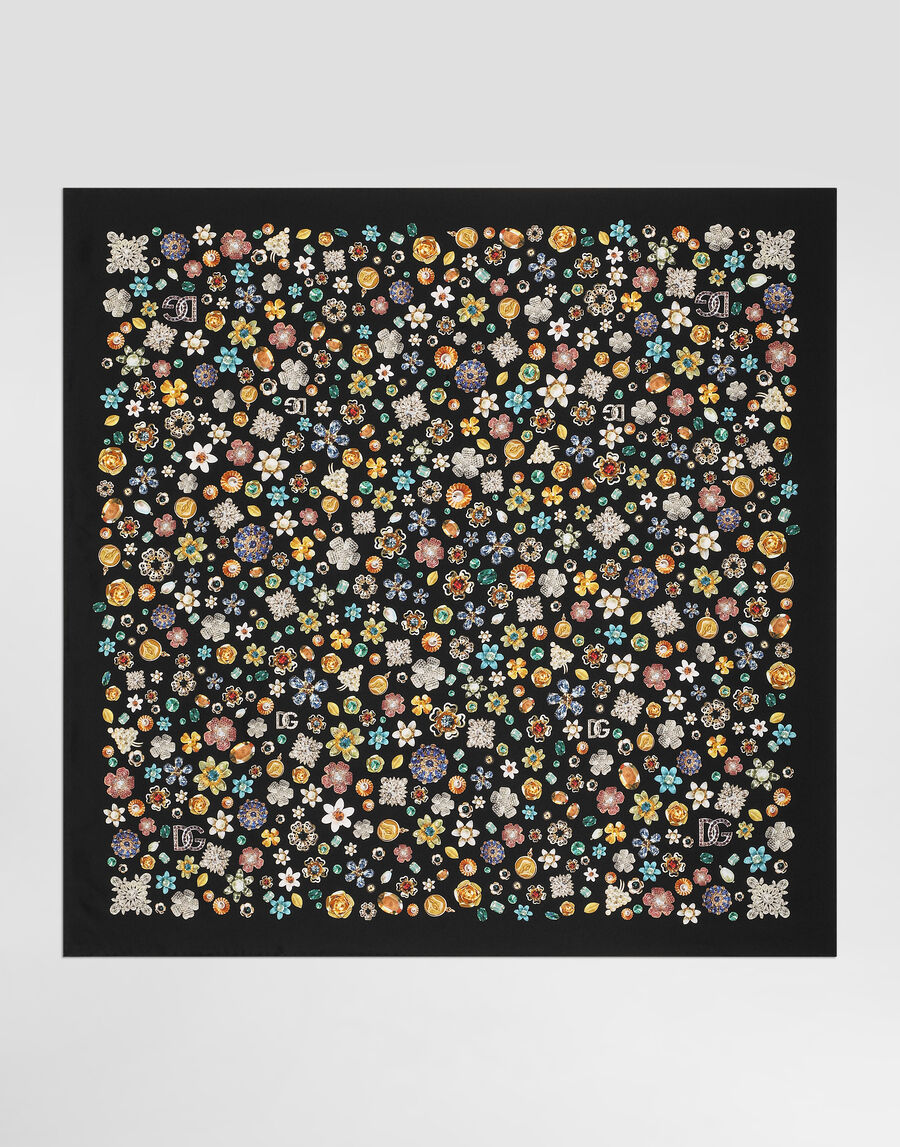 90x90 silk twill scarf