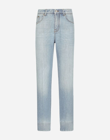 Dolce & Gabbana Vaqueros de denim Estampado F6FAITFSTBJ