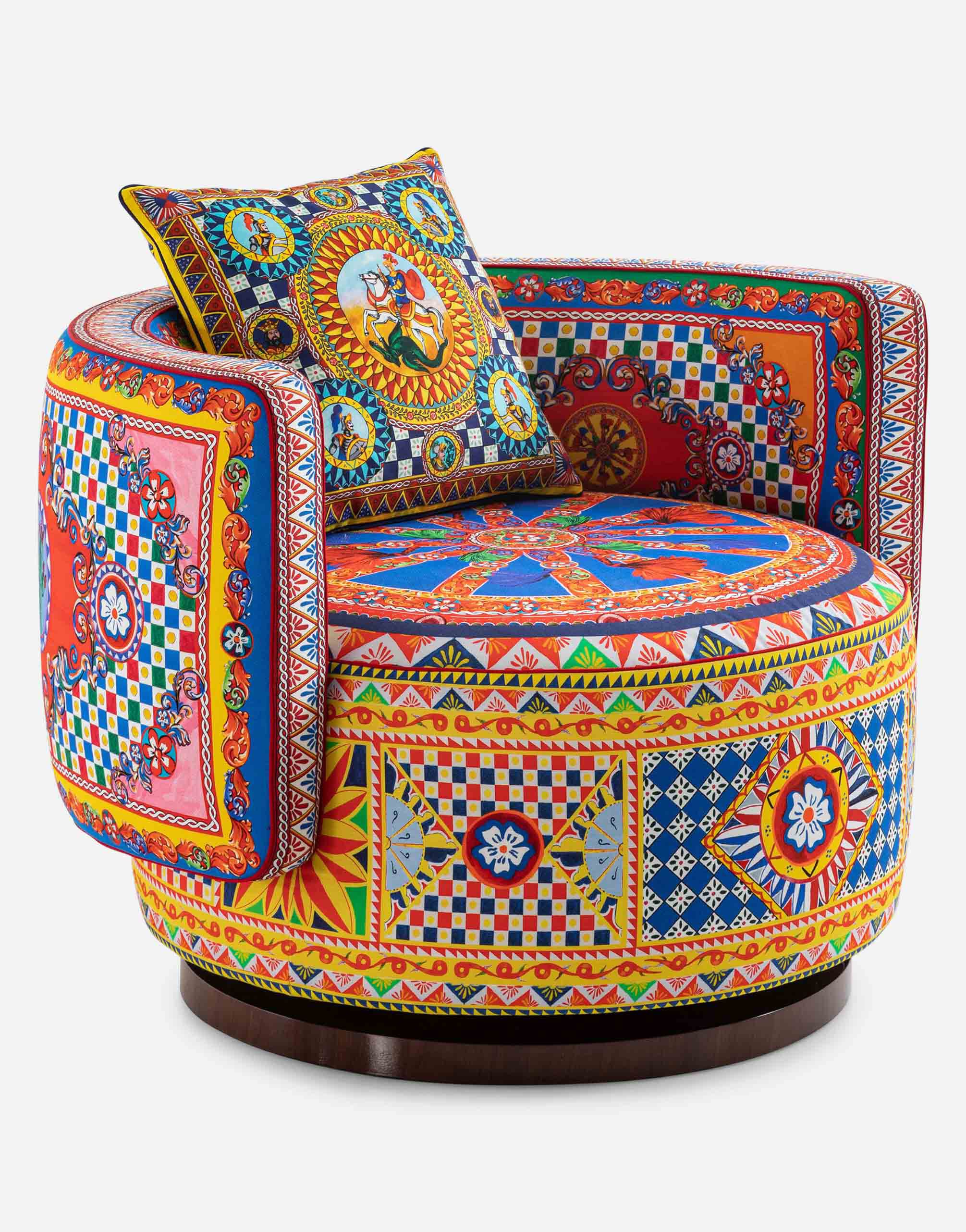 Dolce & Gabbana Fauteuil Planetario Margherita Multicolore TAE013TEAA1