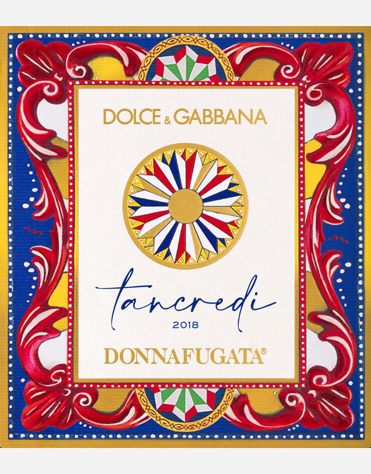 Dolce & Gabbana TANCREDI 2018 - Terre Siciliane IGT Rosso (Jéroboam 3 L) Holzkiste Rot PW1803RES03