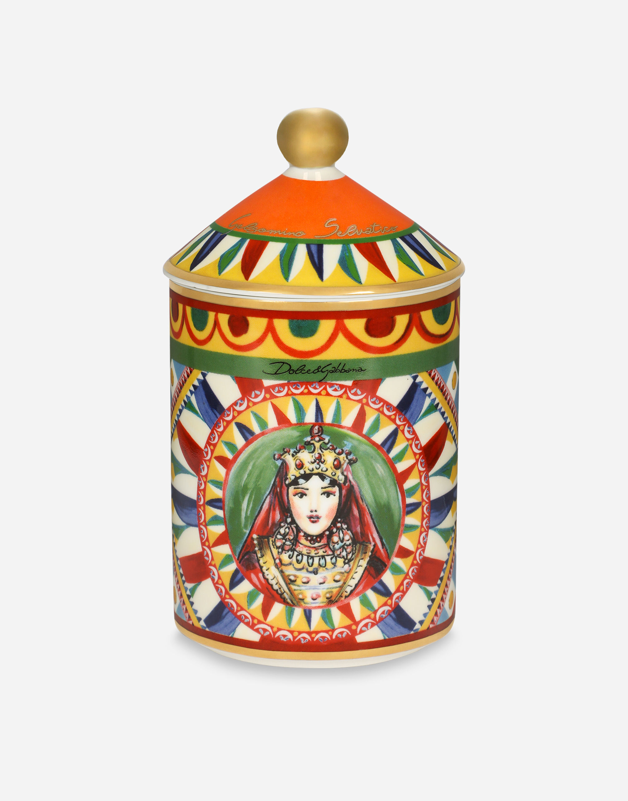 Dolce & Gabbana Vela perfumada de porcelana - Jazmín silvestre Multicolor TCC113TCAHZ