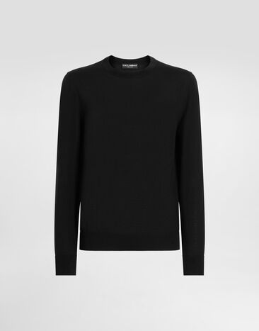 Dolce & Gabbana Wool pullover Black GXX02TJDVBV