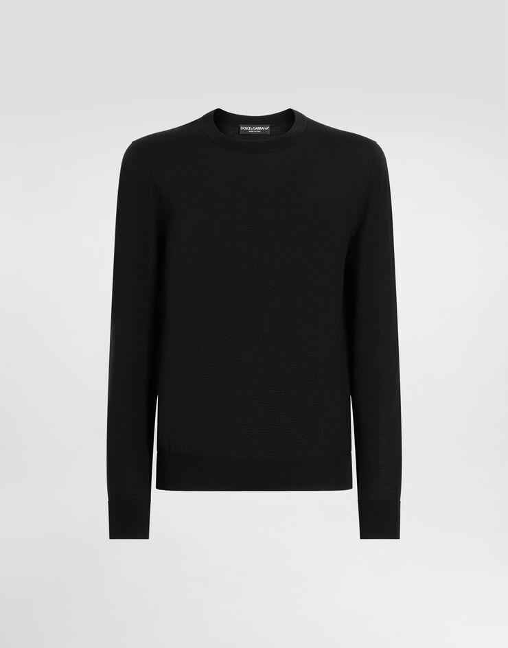 Dolce & Gabbana Wool pullover Black GXX02TJDVBV