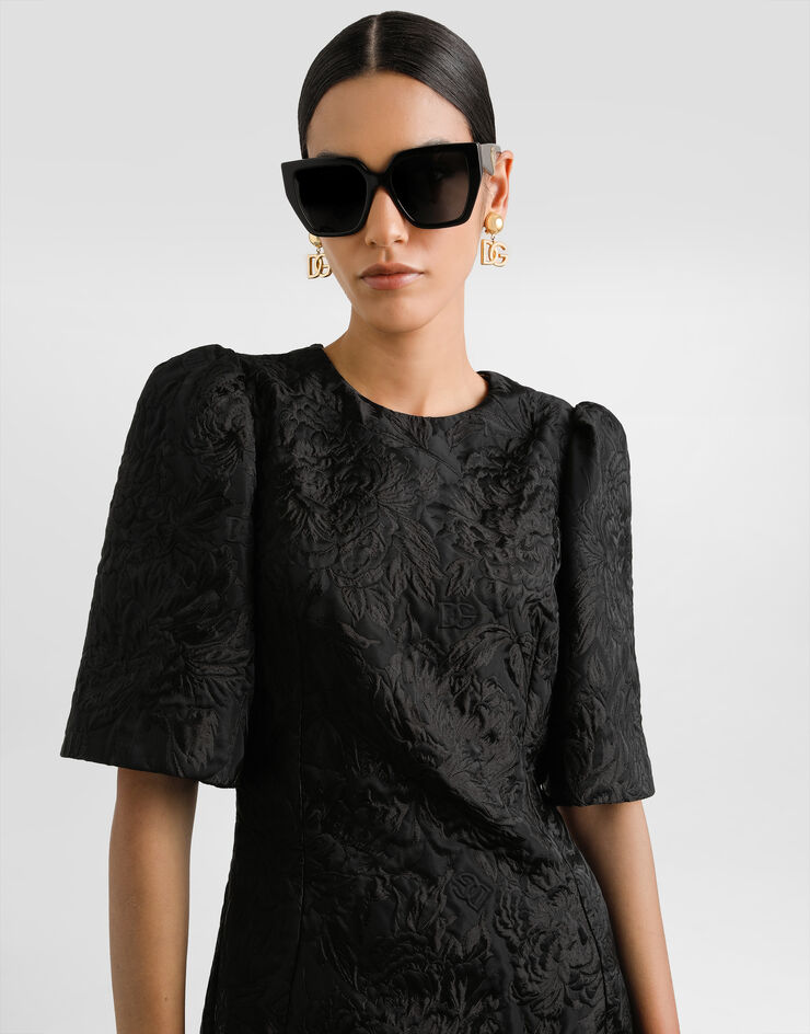 Dolce & Gabbana Brocade dress Black F6TZJTGDDBT