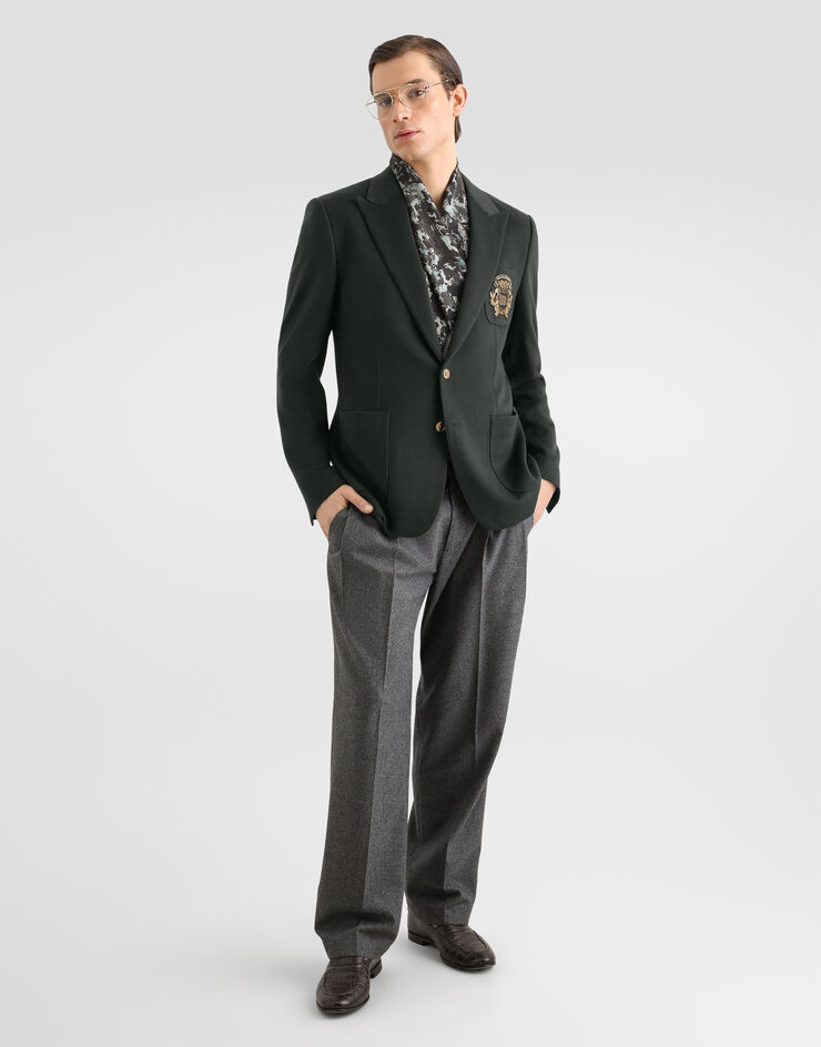 Dolce & Gabbana Portofino single-breasted cashmere jacket  G2WX2ZHU2BZ