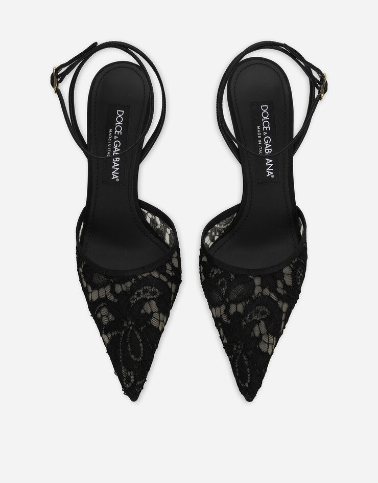 Dolce&Gabbana Lace slingbacks Black CG0688AT467
