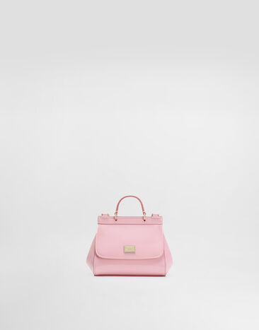 Dolce & Gabbana シシリー ミニバッグ エナメル ピンク EB0003A1067