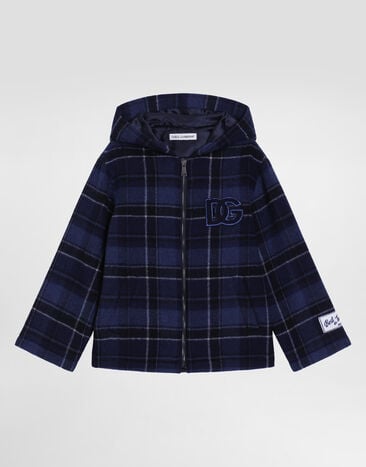 Dolce & Gabbana Check wool coat Multicolor L42C36FQZAL