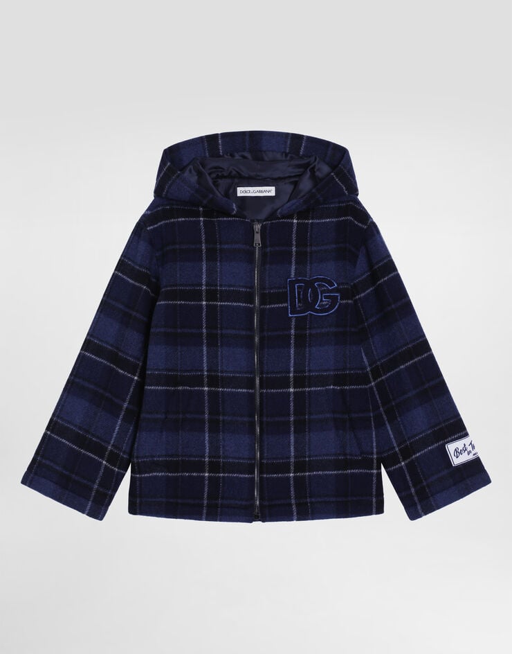 Dolce & Gabbana Check wool coat Multicolor L42C36FQZAL