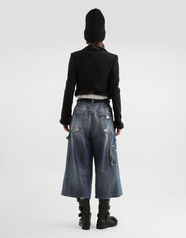 Dolce & Gabbana Denim bermuda Multicolor FTDGGDG8OD4