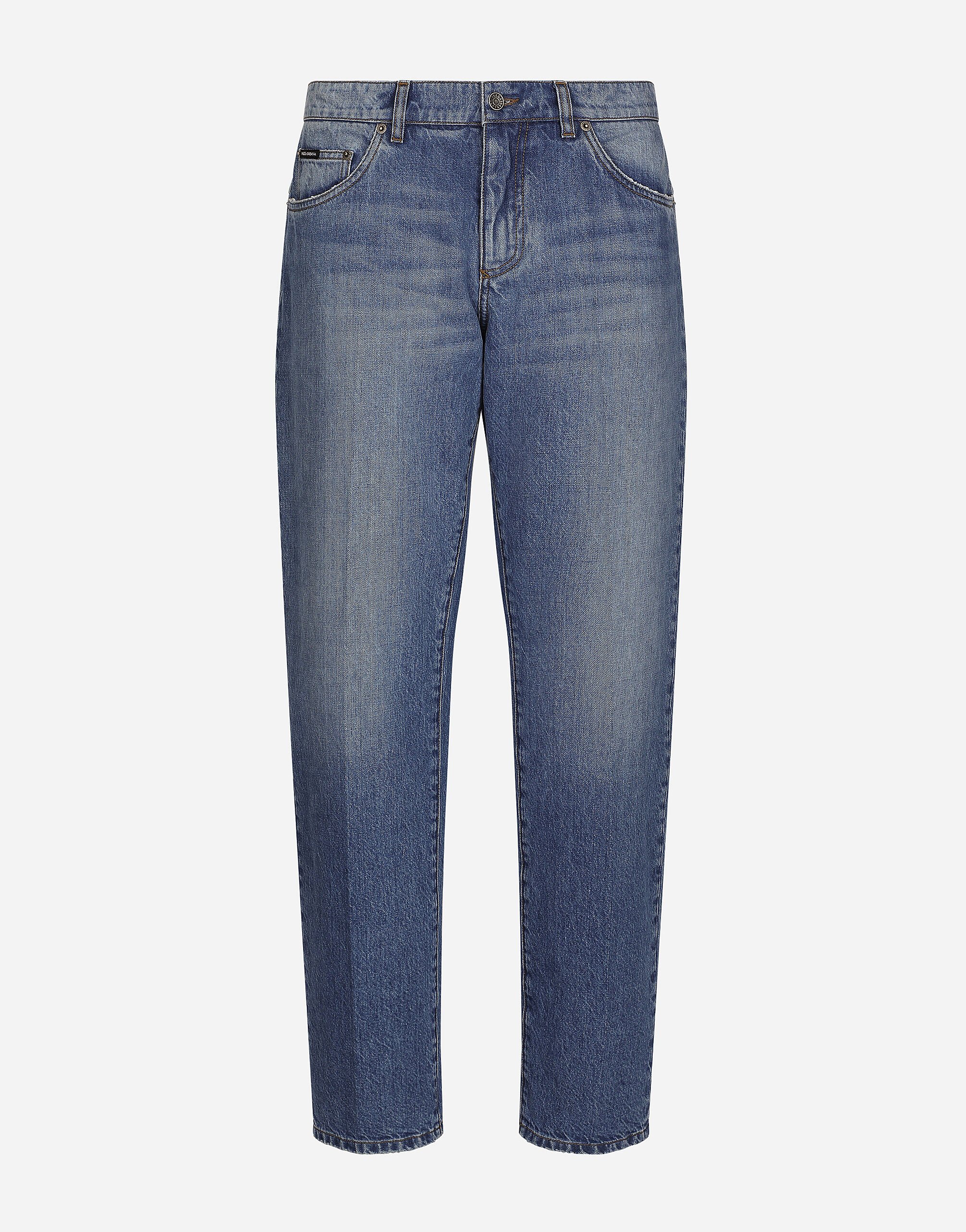 Dolce & Gabbana Классические джинсы синего цвета разноцветный G5LY0DG8LA5