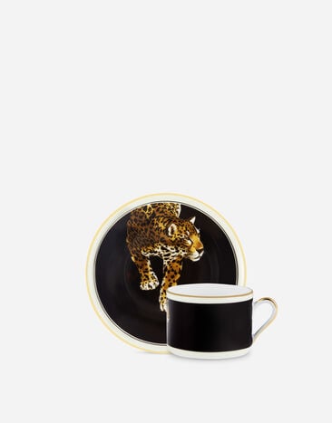 Dolce & Gabbana Porcelain Tea Set Multicolor TCF013TCAHD