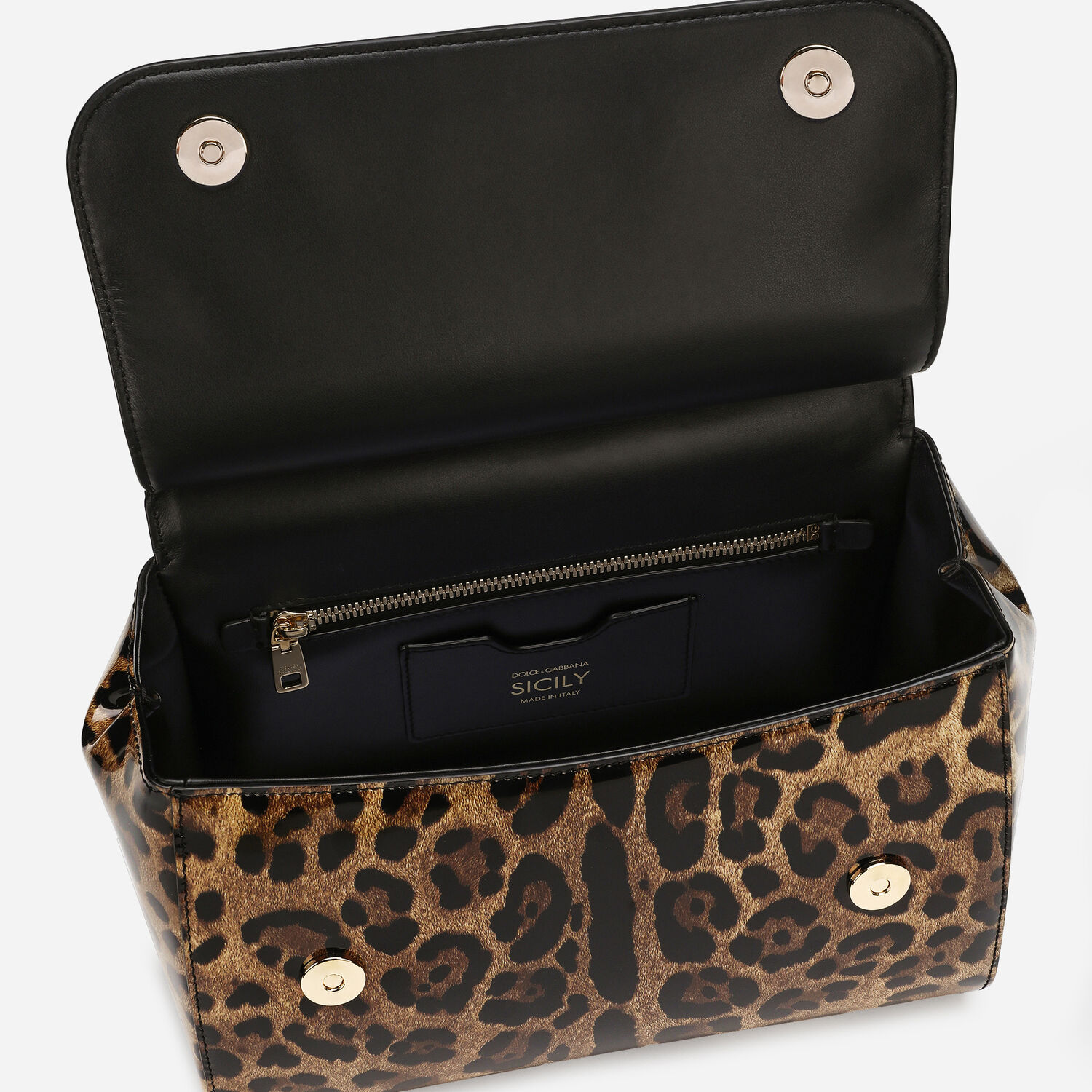 Dolce & Gabbana KIM DOLCE&GABBANA Large Sicily handbag female Animal Print