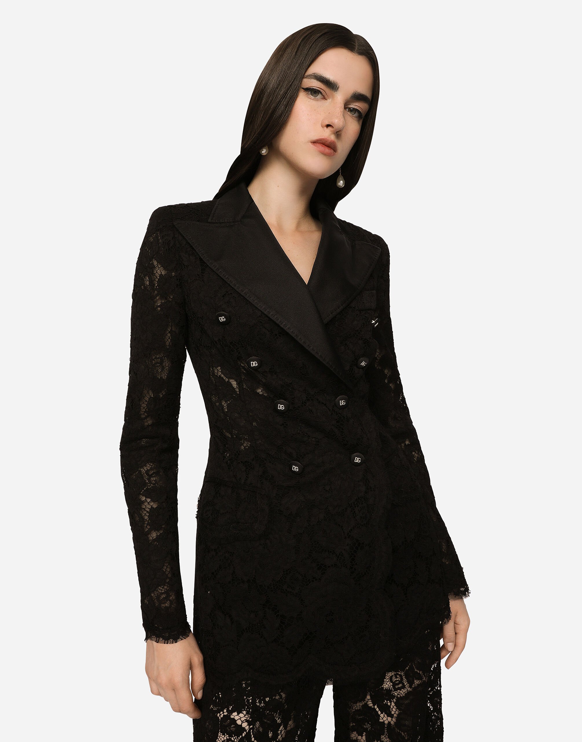 Dolce and gabbana clearance women's black blazer