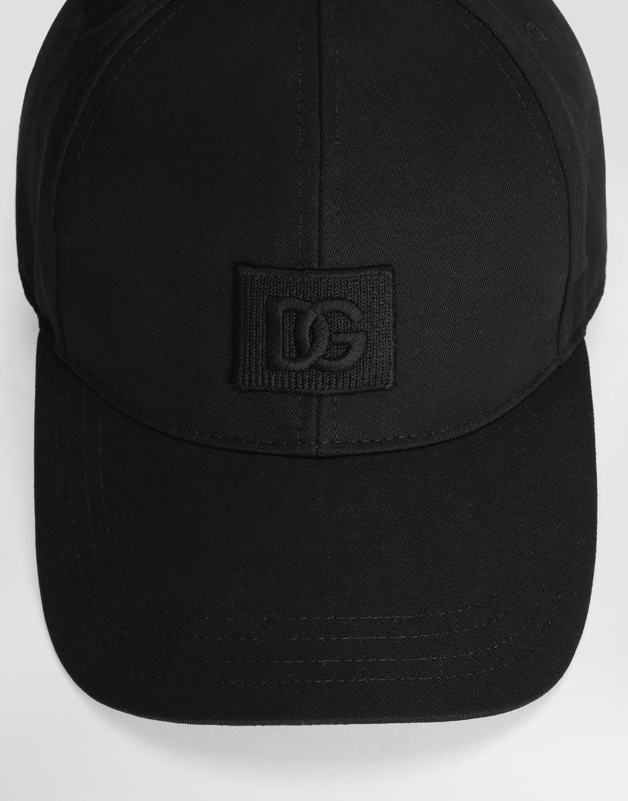 Drill baseball cap in Black for Men | Dolce&Gabbana® US