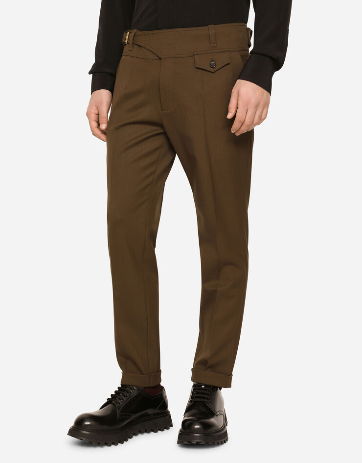 Dolce & Gabbana PANTALONE ブラウン G6KRMTFUBE7