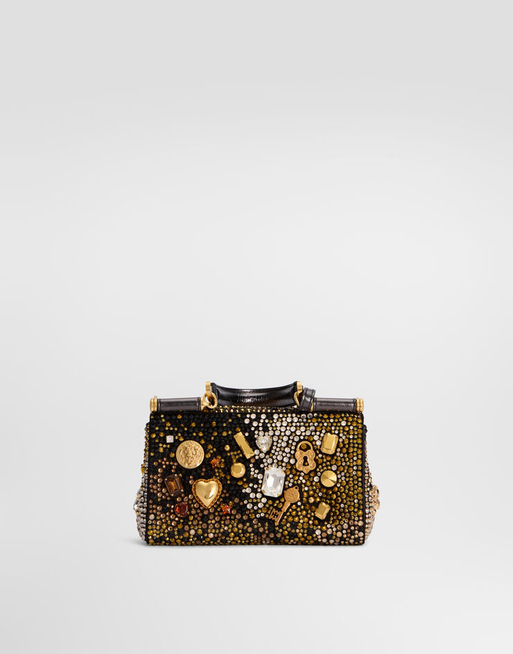Dolce & Gabbana Mini my Sicily handbag in satin Multicolor BB7864B0023