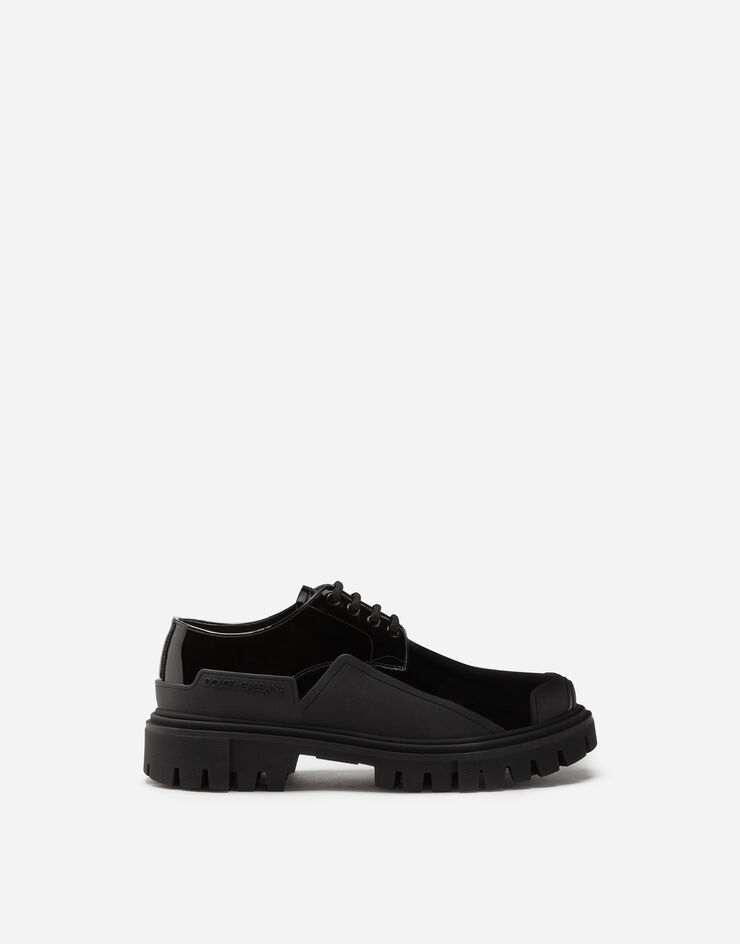 Patent leather trekking derby display picture 3