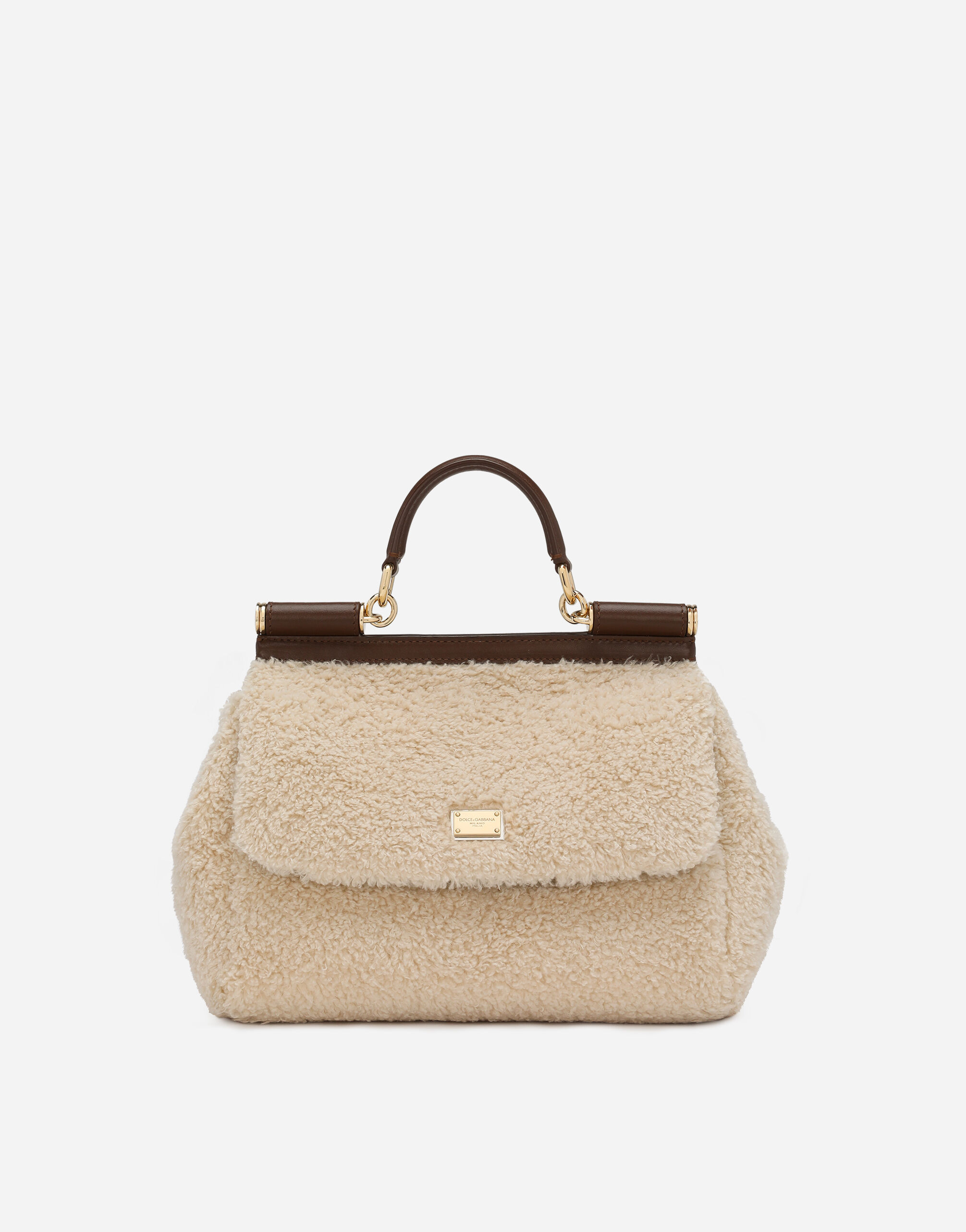 Dolce and gabbana large top sicily bag