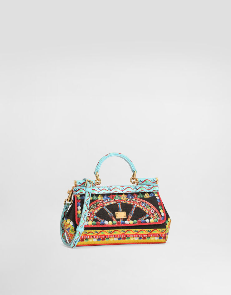 Dolce & Gabbana Mini carretto-print Sicily handbag Dolce & Gabbana Mini carretto-print Sicily handbag Multicolor BB7116B0816