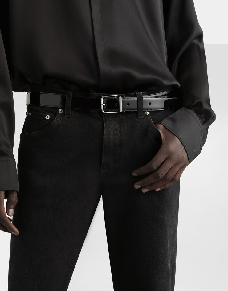 Dolce & Gabbana Gray wash slim-fit stretch jeans Multicolor GY07CDG8OX1