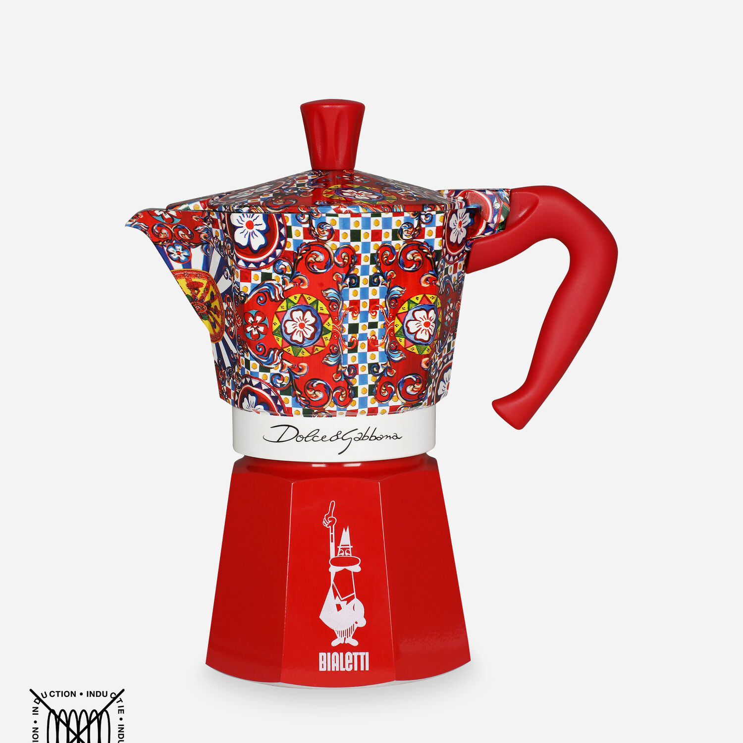 Bialetti Moka Express 3 Cups (Italia- Multicolor): Made in Italy