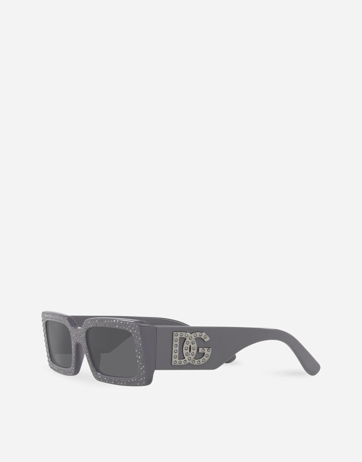 Dolce & Gabbana DG Crystal sunglasses Grigio VG4447VP06G