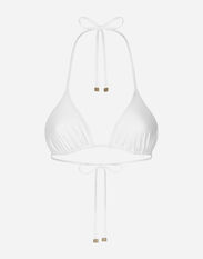 Dolce & Gabbana Triangle bikini top Print O9B40JFSG1S