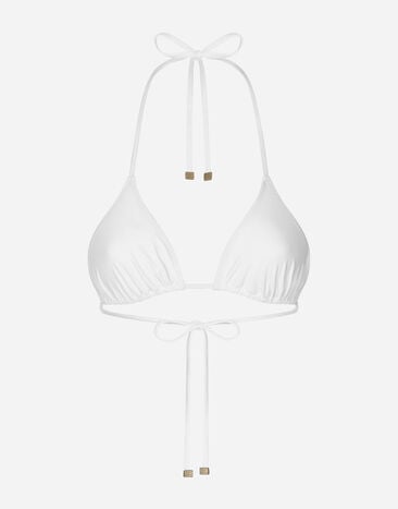 Dolce & Gabbana Лиф бикини с треугольными чашками Отпечатки O9B40JFSG1S