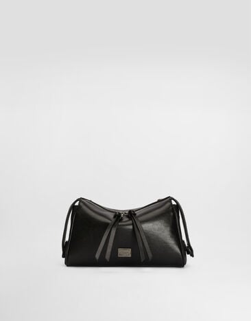 Dolce & Gabbana Bolso Vittoria de piel de becerro Black BB7889AW118