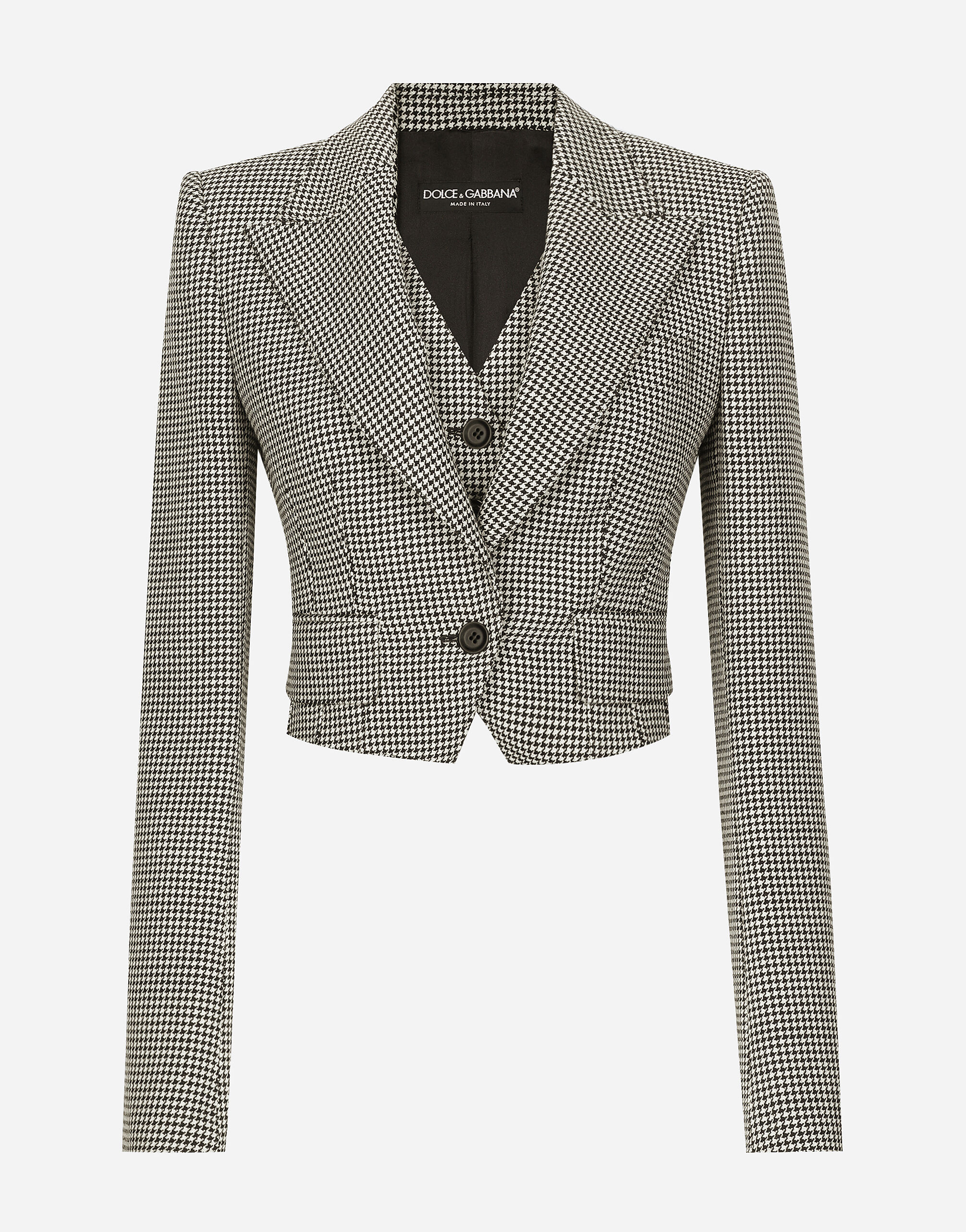 Reversible Plaid Pattern Blouson