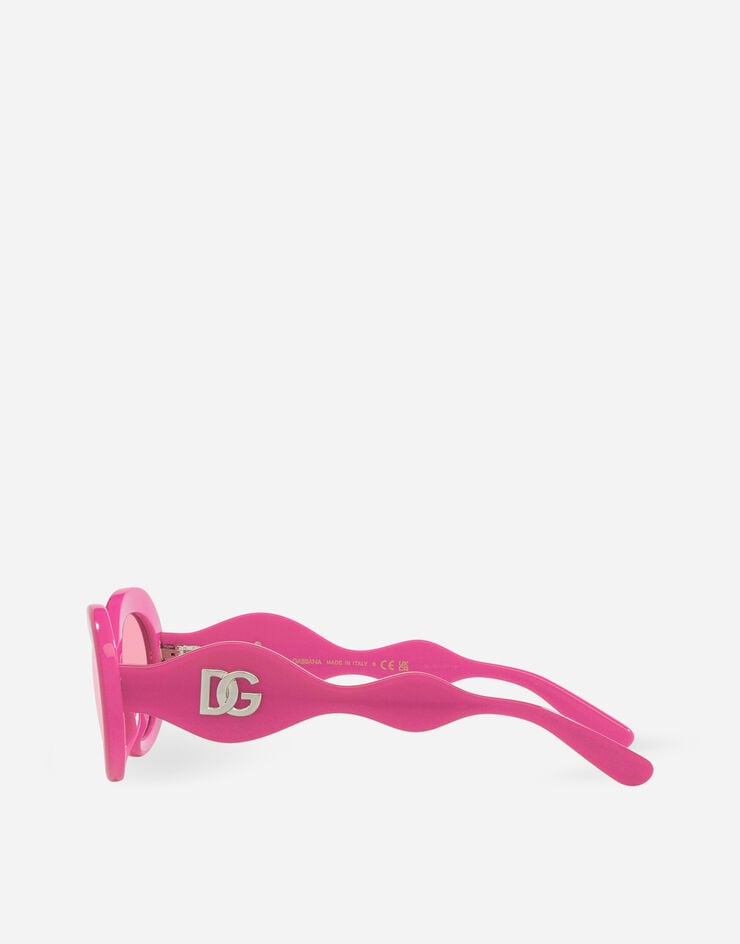 Dolce & Gabbana Gafas de sol DG Crossed Fucsia VG4006VP94Z