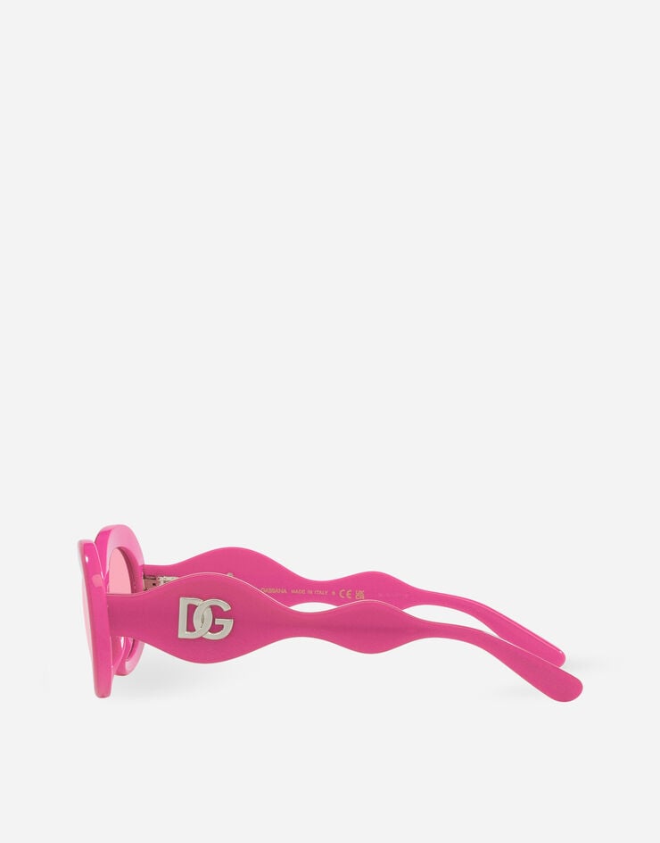 Dolce & Gabbana Sonnenbrille DG Crossed Fuchsia VG4006VP94Z