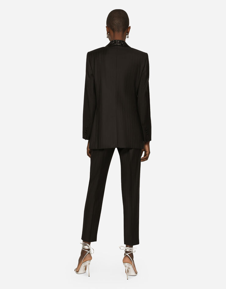 Dolce & Gabbana Pinstripe pants Multicolor FTCHSTFR2X8