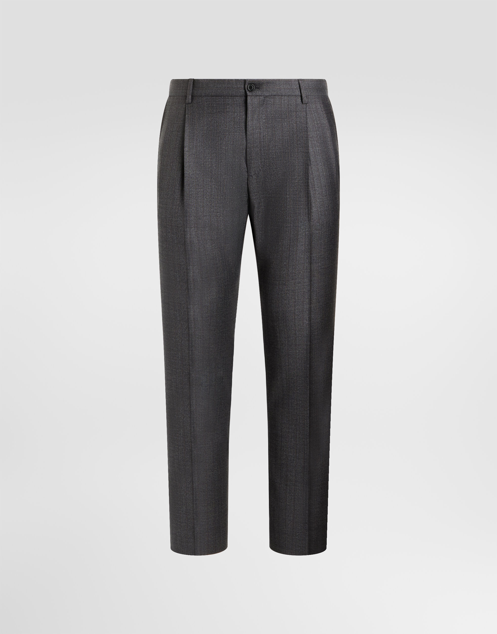 Pinstripe virgin wool trousers