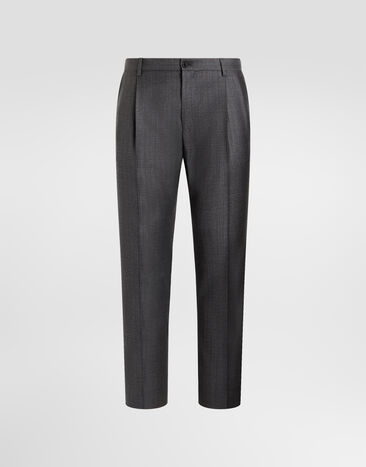 Dolce & Gabbana Pinstripe virgin wool trousers Multicolor GW0NETFR23X
