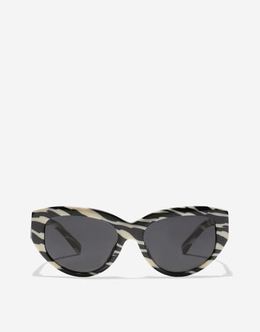 Dolce & Gabbana DG Crossed Sunglasses Zebra VG4514VP287