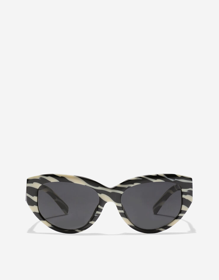 Dolce & Gabbana DG Crossed Sunglasses Zebra VG4514VP287