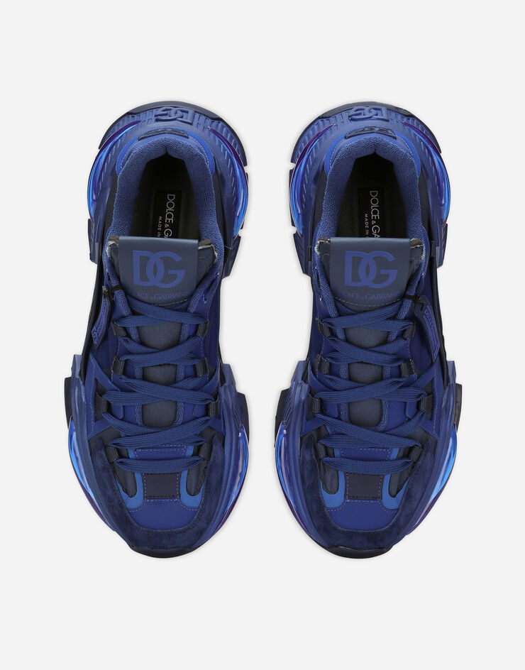 Dolce & Gabbana Mixed-material Airmaster sneakers Blue CS1984AR622