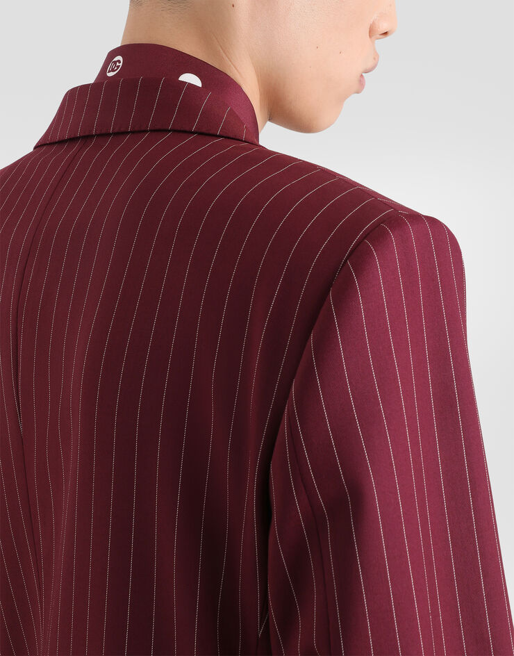 Dolce & Gabbana Double-breasted Martini suit in pinstriped wool Dolce & Gabbana Double-breasted Martini suit in pinstriped wool Multicolor GK064TFRBC0