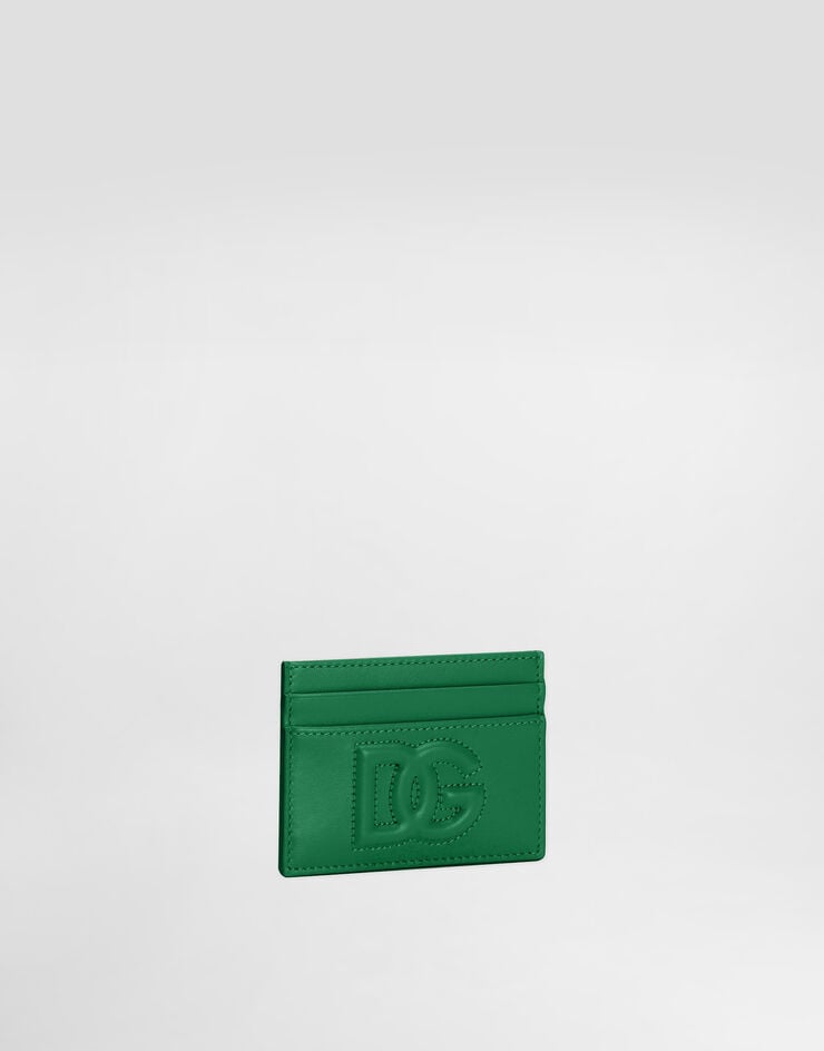Dolce & Gabbana DG Logo card holder зеленый BI0330AG081