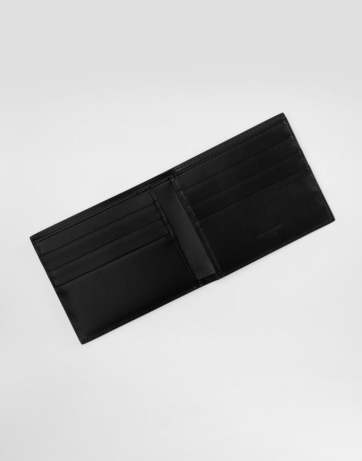 Dolce & Gabbana Calfskin wallet with logo Dolce & Gabbana Calfskin wallet with logo Black BP1321A0370