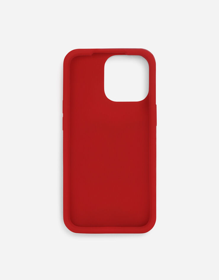 Dolce & Gabbana Rubber iPhone 13 Pro cover Red BP3182AO976
